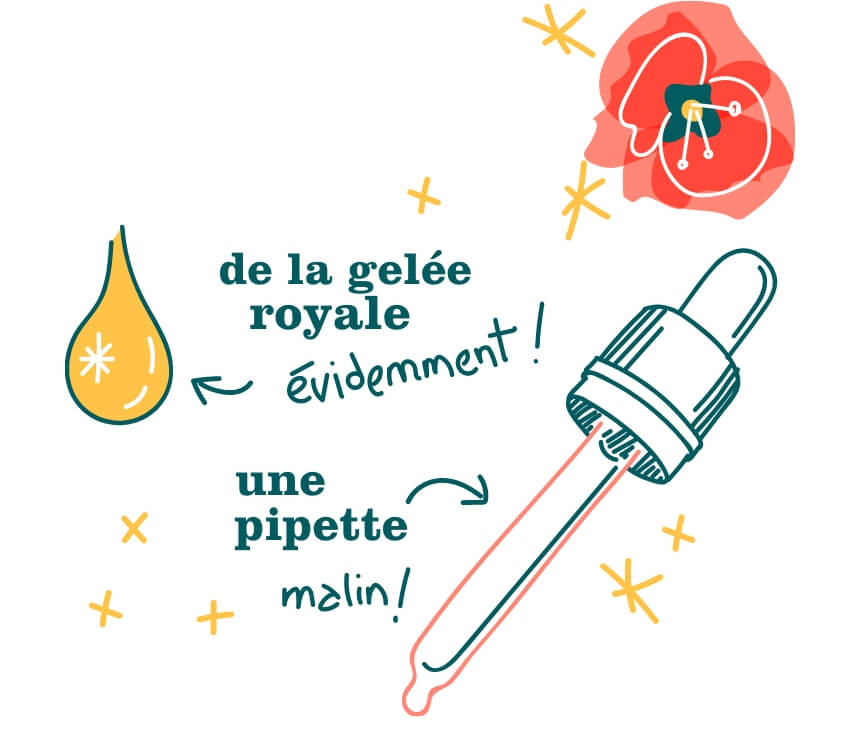 pipette pour gelée royale