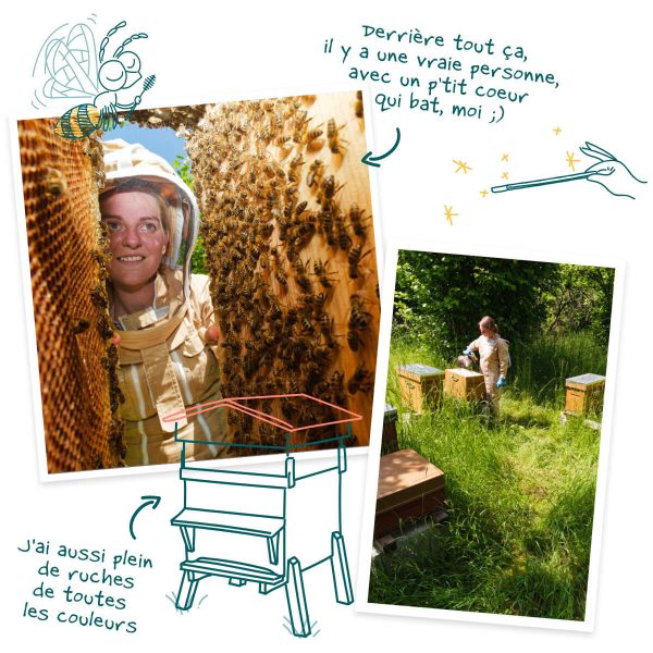 mylène fournier apicultrice en bourgogne